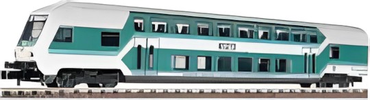 Fleischmann Double-deck control car 2nd class 8123 Fleischmann Double-deck control car 2nd class 8123