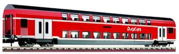 Fleischmann Double-deck car 2nd class train café 8626 Fleischmann Double-deck car 2nd class train café 8626