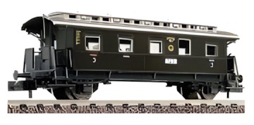 Fleischmann Passenger Car 3rd Class with Luggage Compartment 8767 Fleischmann Passenger Car 3rd Class with Luggage Compartment 8767