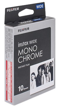 Fujifilm Instax Wide Monochrome Film 1 x 10 Fujifilm Instax Wide Monochrome Film 1 x 10