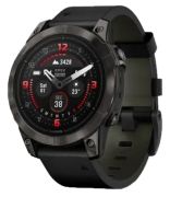 Garmin Epix Pro (Gen 2) Sapphire 47 mm DLC Titanium Leather Strap Garmin Epix Pro (Gen 2) Sapphire 47 mm DLC Titanium Leather Strap