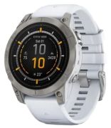 Garmin Epix Pro (Gen 2) Sapphire 47 mm Titanium Silicone Strap Garmin Epix Pro (Gen 2) Sapphire 47 mm Titanium Silicone Strap