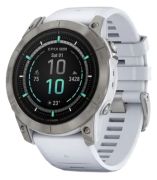 Garmin Epix Pro (Gen 2) Sapphire 51 mm Titanium Silicone Strap Garmin Epix Pro (Gen 2) Sapphire 51 mm Titanium Silicone Strap