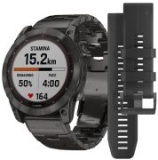 Garmin Fenix 7X Sapphire Solar with Titanium Bracelet Garmin Fenix 7X Sapphire Solar with Titanium Bracelet