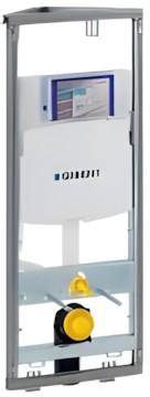 Geberit GIS wall-mounted toilet corner module min. 114 cm Geberit GIS wall-mounted toilet corner module min. 114 cm