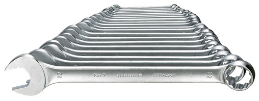 Gedore Ring and open-end wrench set 7-020 Gedore Ring and open-end wrench set 7-020