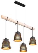 Globo Ablona Pendant Light (15451-4H) Globo Ablona Pendant Light (15451-4H)