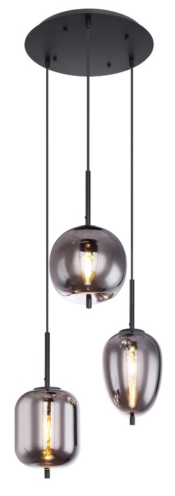Globo Blacky pendant light (15345-3) Globo Blacky pendant light (15345-3)