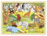 Goki Inset puzzle Africa Goki Inset puzzle Africa