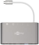 Goobay USB-C Multiport Adapter All-in-1 Aluminum (62113) Goobay USB-C Multiport Adapter All-in-1 Aluminum (62113)
