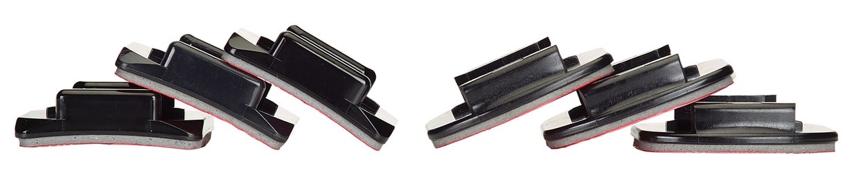 GoPro Curved and straight adhesive mounts GoPro Curved and straight adhesive mounts