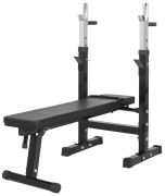 Gorilla Sports Weight bench with rack Gorilla Sports Weight bench with rack