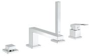 Grohe Eurocube 4-Hole Single-Lever Bath Combination (19897001) Grohe Eurocube 4-Hole Single-Lever Bath Combination (19897001)