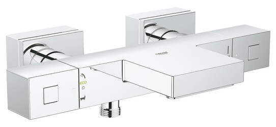 Grohe Grohtherm Cube Thermostatic Bath Mixer (34497000) Grohe Grohtherm Cube Thermostatic Bath Mixer (34497000)