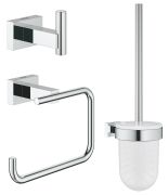 Grohe Essentials Cube Toilet Set 3 in 1 (40757001) Grohe Essentials Cube Toilet Set 3 in 1 (40757001)