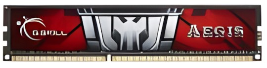 G.Skill DDR3 RAM 8GB PC3-12800 Aegis (F3-1600C11S-8GIS) G.Skill DDR3 RAM 8GB PC3-12800 Aegis (F3-1600C11S-8GIS)