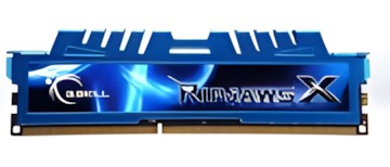 G.Skill DDR3 RAM 8GB PC3-12800 RipjawsX (F3-1600C9S-8GXM) G.Skill DDR3 RAM 8GB PC3-12800 RipjawsX (F3-1600C9S-8GXM)