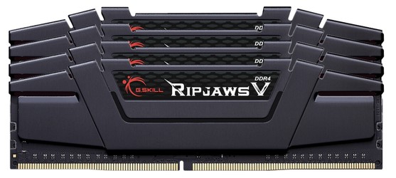 G.Skill DDR4-3200 64GB Ripjaws V Kit (F4-3200C16Q-64GVK) G.Skill DDR4-3200 64GB Ripjaws V Kit (F4-3200C16Q-64GVK)