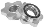 Gorilla Sports Star collars for 30/31 mm barbell bars set of 2 Gorilla Sports Star collars for 30/31 mm barbell bars set of 2