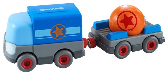 HABA Marble Run Kullerbü Battery Truck with Trailer (304820) HABA Marble Run Kullerbü Battery Truck with Trailer (304820)