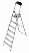 Hailo Aluminum Household Ladder L60 8507-001 Hailo Aluminum Household Ladder L60 8507-001