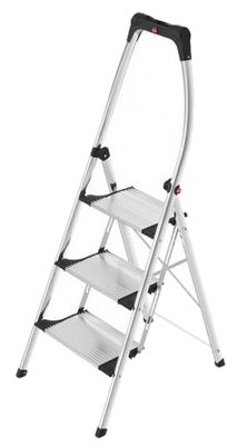 Hailo K100 TopLine Comfort Step Ladder 3 Steps Hailo K100 TopLine Comfort Step Ladder 3 Steps