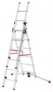 Hailo ProfiLOT 2 x 6 + 1 x 5 Rung Ladder Hailo ProfiLOT 2 x 6 + 1 x 5 Rung Ladder