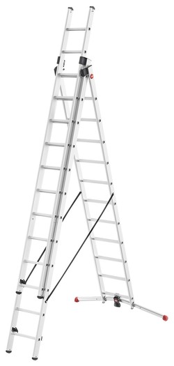 Hailo ProfiLOT 3 x 12 Rung Ladder Hailo ProfiLOT 3 x 12 Rung Ladder