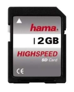Hama Secure Digital Card (SD) 2GB High Speed Hama Secure Digital Card (SD) 2GB High Speed