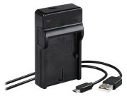 Hama Travel USB Charger Canon LP-E6 Hama Travel USB Charger Canon LP-E6