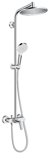 Hansgrohe Crometta S 240 1jet Showerpipe (27269000) Hansgrohe Crometta S 240 1jet Showerpipe (27269000)
