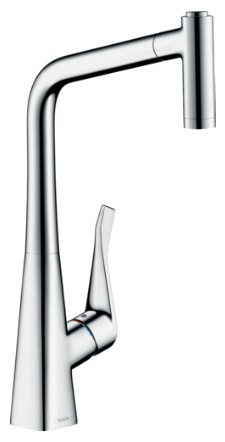 Hansgrohe Metris Single-Lever Kitchen Mixer 320 (73812800) Hansgrohe Metris Single-Lever Kitchen Mixer 320 (73812800)