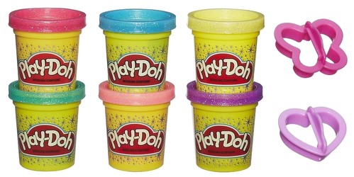 Hasbro Play-Doh glitter modeling clay Hasbro Play-Doh glitter modeling clay