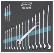 Hazet Ring Open-End Wrench Set (163-99/18) Hazet Ring Open-End Wrench Set (163-99/18)