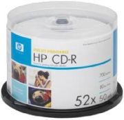 HP CD-R 700MB 52x 50 spindle HP CD-R 700MB 52x 50 spindle