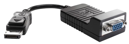 HP DisplayPort to VGA adapter (F7W97AA) HP DisplayPort to VGA adapter (F7W97AA)