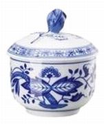 Hutschenreuther Blue Onion Pattern Sugar Bowl 0.25 L Hutschenreuther Blue Onion Pattern Sugar Bowl 0.25 L