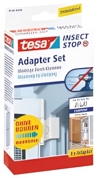 Tesa Insect Stop Fly Screen Aluminum Comfort Adapter Set Tesa Insect Stop Fly Screen Aluminum Comfort Adapter Set