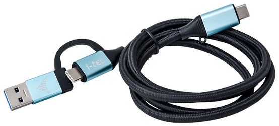 i-Tec USB-C to USB-C Cable with Integrated USB 3.0 Adapter (C31USBCACBL) i-Tec USB-C to USB-C Cable with Integrated USB 3.0 Adapter (C31USBCACBL)