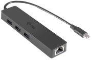 i-Tec USB-C Slim Passive Hub 3 Port + Gigabit Ethernet Adapter (C31GL3SLIM) i-Tec USB-C Slim Passive Hub 3 Port + Gigabit Ethernet Adapter (C31GL3SLIM)