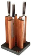 Kai Magnet Knife Block Stonehenge Red Wood / Slate Kai Magnet Knife Block Stonehenge Red Wood / Slate
