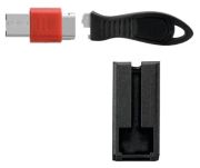 Kensington USB port lock with cable guard (K67915WW) Kensington USB port lock with cable guard (K67915WW)