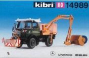 Kibri Unimog with tunnel brush Kibri Unimog with tunnel brush