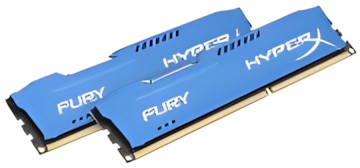 Kingston DDR3 RAM 8GB PC3-12800 HyperX Fury Kit (HX316C10FK2/8) Kingston DDR3 RAM 8GB PC3-12800 HyperX Fury Kit (HX316C10FK2/8)