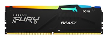 Kingston Fury Beast RGB DDR5-6000 8GB (KF560C36BBEA-8) Kingston Fury Beast RGB DDR5-6000 8GB (KF560C36BBEA-8)