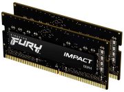 Kingston Fury Impact DDR4-3200 64GB Kit (KF432S20IBK2/32) Kingston Fury Impact DDR4-3200 64GB Kit (KF432S20IBK2/32)