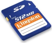 Kingston Secure Digital Card (SD) 512MB Kingston Secure Digital Card (SD) 512MB