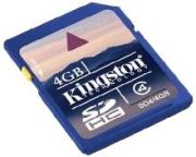 Kingston Secure Digital High Capacity (SDHC) 4GB Class 4 Kingston Secure Digital High Capacity (SDHC) 4GB Class 4