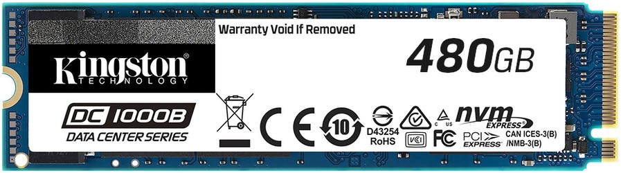 Kingston DC1000B M.2 NVMe SSD 480GB (SEDC1000BM8/480G) Kingston DC1000B M.2 NVMe SSD 480GB (SEDC1000BM8/480G)