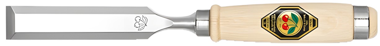 Kirschen Chisel with white beech handle 1001026 Kirschen Chisel with white beech handle 1001026